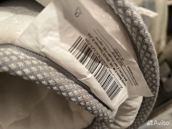 Матрас для дивана топпер 120 200 первый мебельный