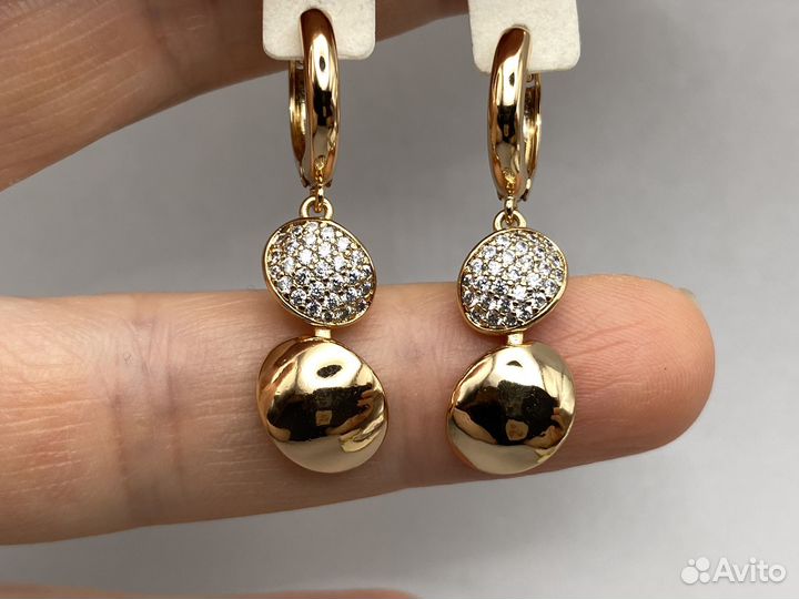 Серьги длинные