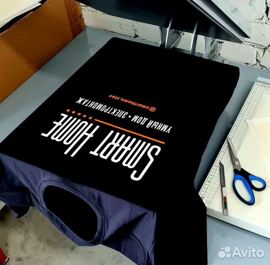 Печать на ткани (футболках, толстовках, масках)