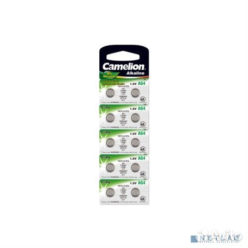 Camelion G 4 BL-10 Mercury Free (AG4-BP10(0Hg), 37