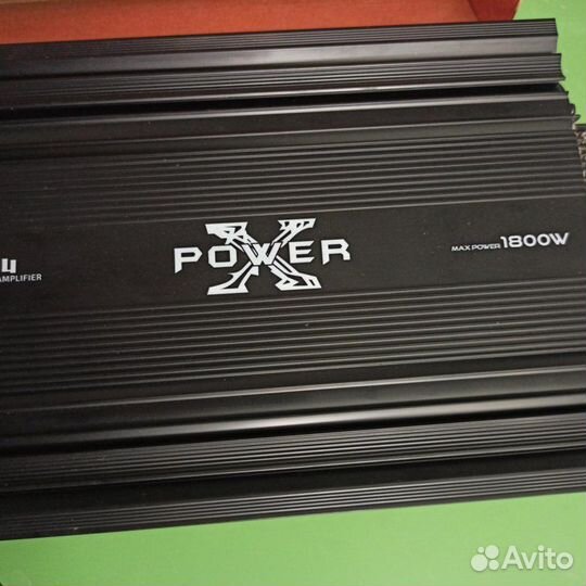 Автомобильный усилитель звука X-Power 1800W 477.4