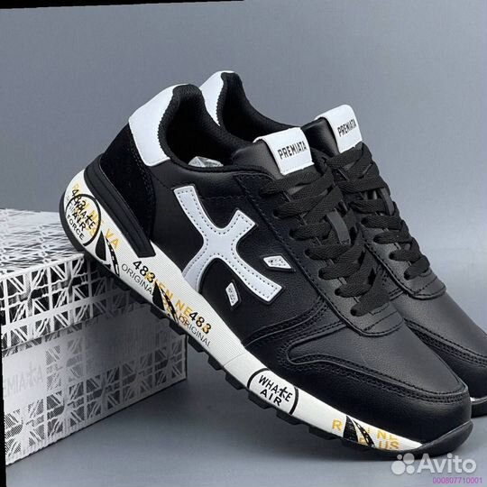 Кроссовки Premiata Black (Арт.62037)