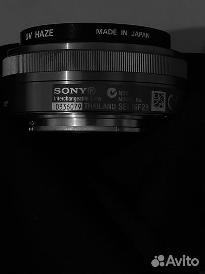 Объектив sony 16mm 2.8