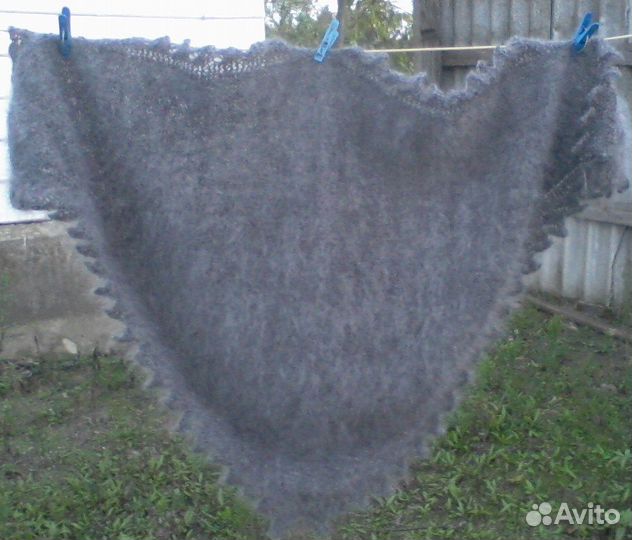 Пуховая косынка