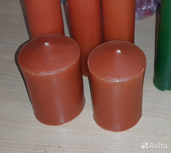 Свечи восковые цилиндрические №2