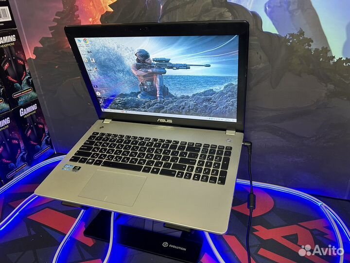 Игровой ноутбук Asus i7 16озу 4gb видео SSD