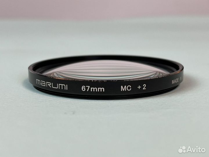 Комплект макро фильтров Marumi 67mm (+1,2,4)