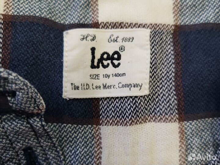 Рубашка lee для девочки мальчика размер 134-140