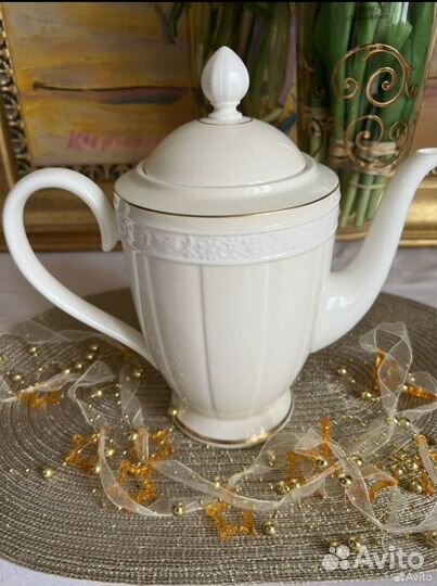 Villeroy &boch ivoire кофейник