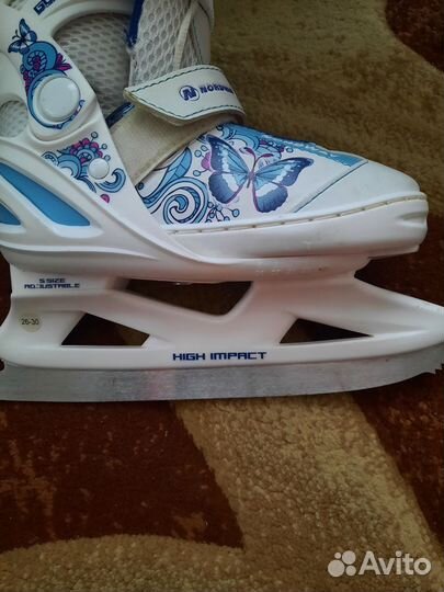Коньки раздвижные, 26-30