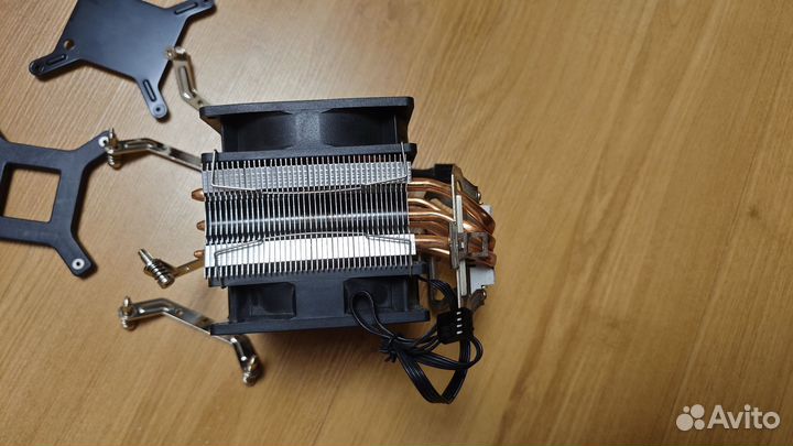Кулер Xilence M403 + доп вентилятор