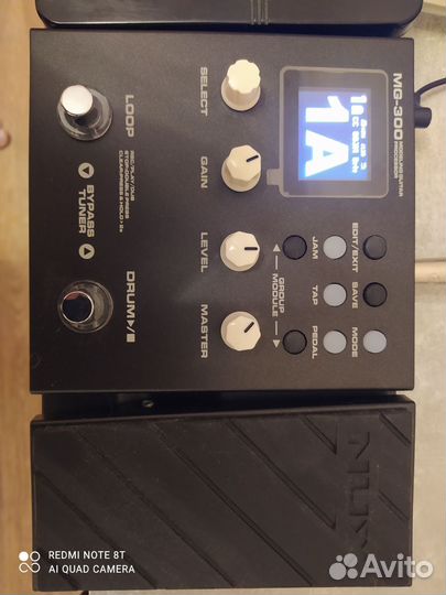 Гитарный процессор nux MG-300