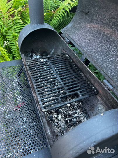 Чугунная решетка гриль 375 х 280 х 9 мм