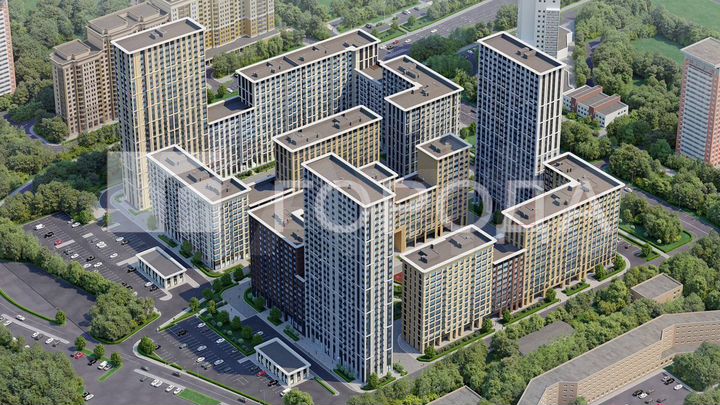 1-к. квартира, 43 м², 4/13 эт.