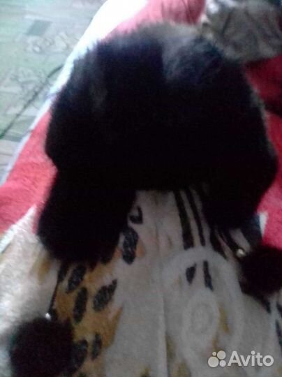 Шапка норковая женская новая 50