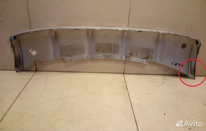 Накладка заднего бампера Kia Soul