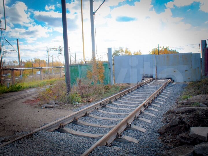 Площадка с железнодорожным тупиком 20000 м²