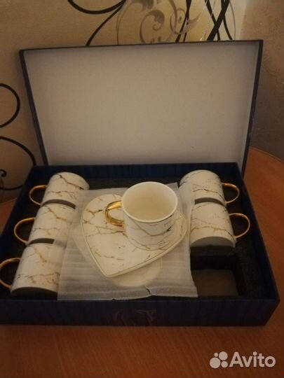 Кофейный сервиз новый