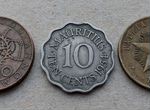 Маврикий Чехия юбилейная Куба монеты