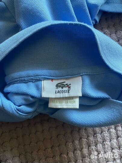 Lacoste polo женские