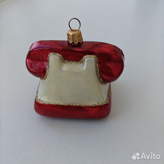 Ёлочная игрушка телефон