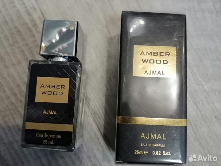 Ajmal amber wood парфюм мужской
