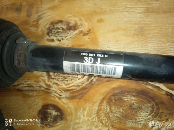 Привод, полуось левая задняя 1K0 501 203 D Volkswagen Tiguan 2009 5N1 cawa