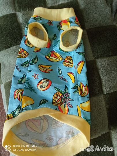 Одежда.Майка для кошки. Х. Б