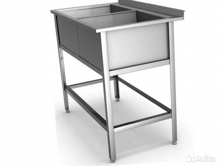 Ванна моечная 2 секц вм 2/400 есть разные размеры