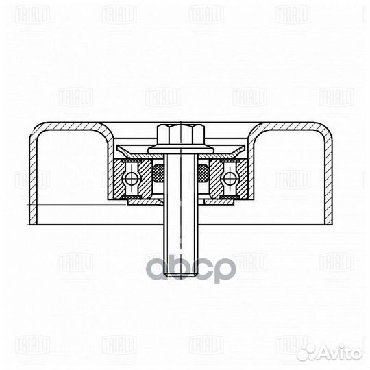 Ролик привод. ремня для а/м Ford Mondeo (93) 1