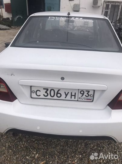 Крышка багажника на daewoo nexia