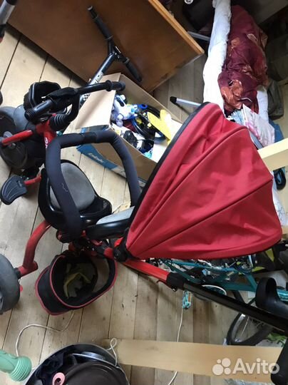 Трехколесный велосипед новый