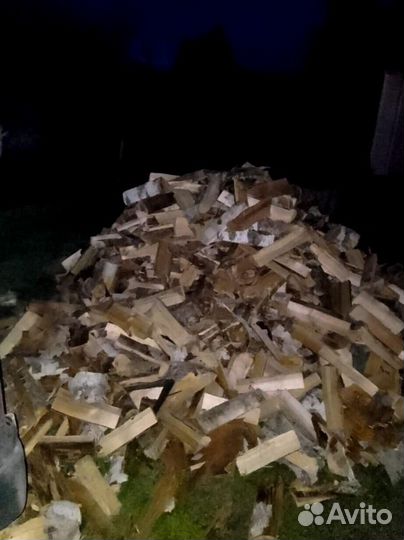 Дрова колотые сухие