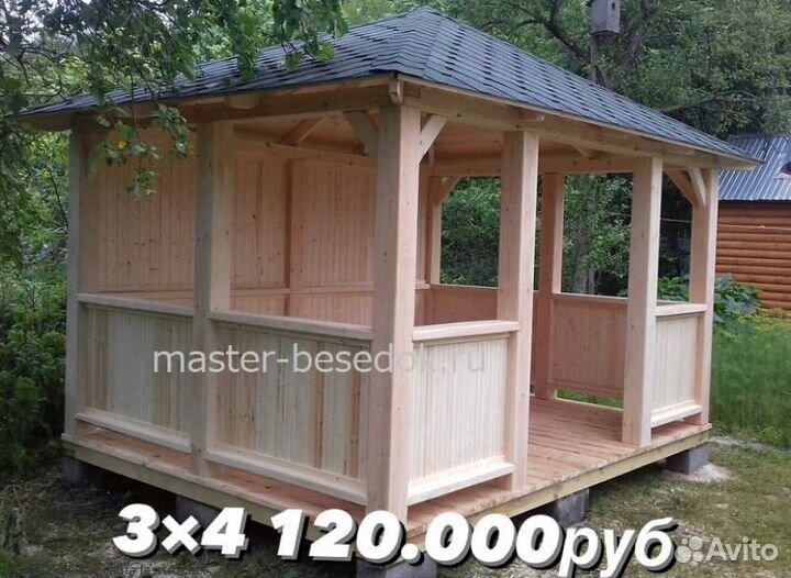 Дачные беседки