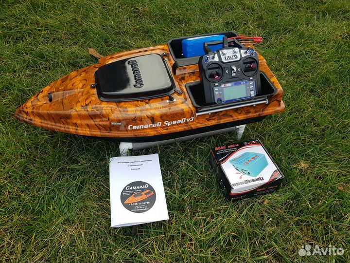 Карповый кораблик для рыбалки CamaraD Speed v3