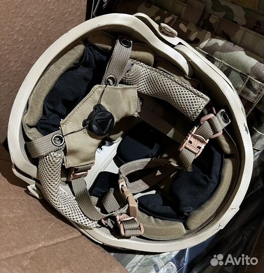 Кевларовый шлем Airframe (Арамид, спартанец 3)