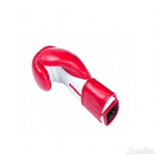 Боксерские перчатки Clinch Fight 8унц красно-белые