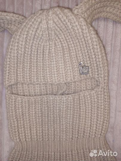 Шапка балаклава для девочки