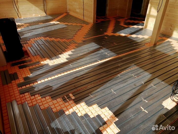 Маты для теплого пола с бобышками