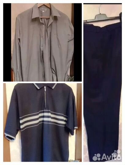 Большой пакет мужской одежды (размер 54(XL)