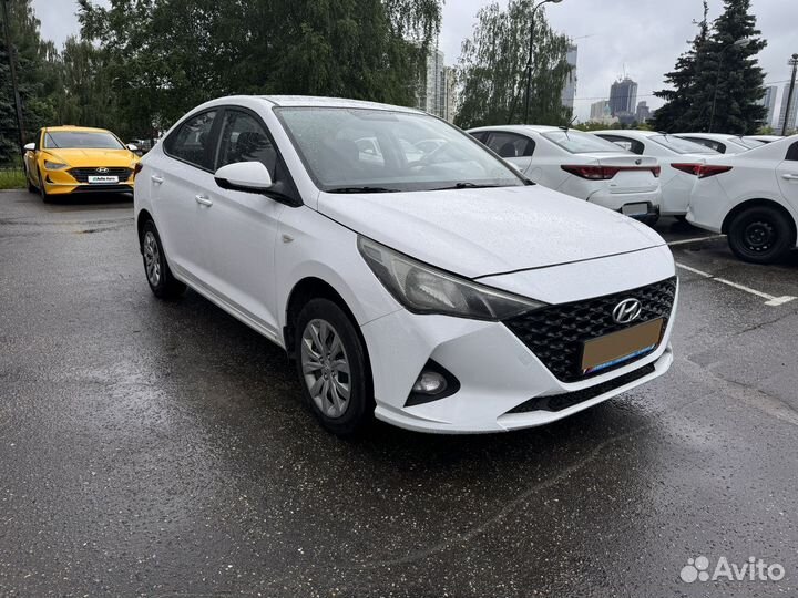 Hyundai Solaris 1.6 AT, 2021, 164 241 км