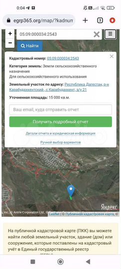 Участок 1,5 га (СНТ, ДНП)