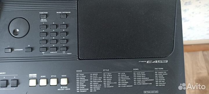 Синтезатор yamaha psr e453