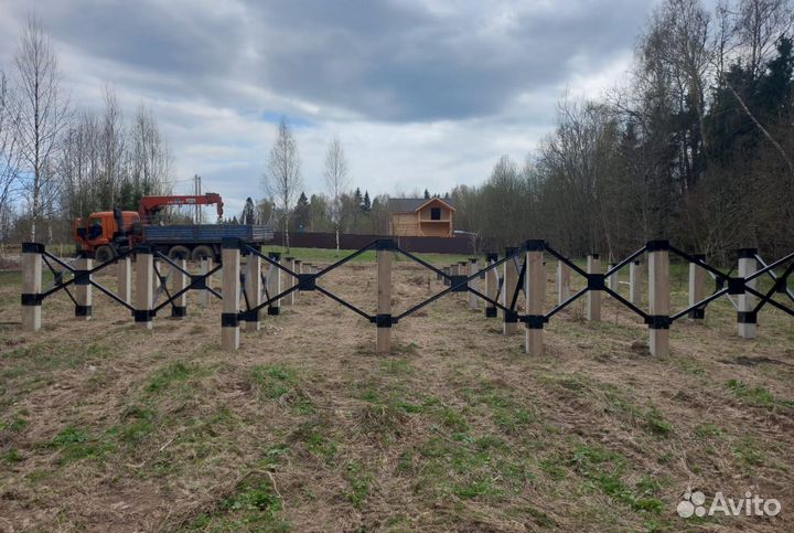 Сваи железобетонные фундамент