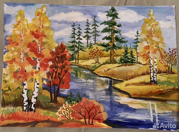 Рисунок в садик, школу, роспись