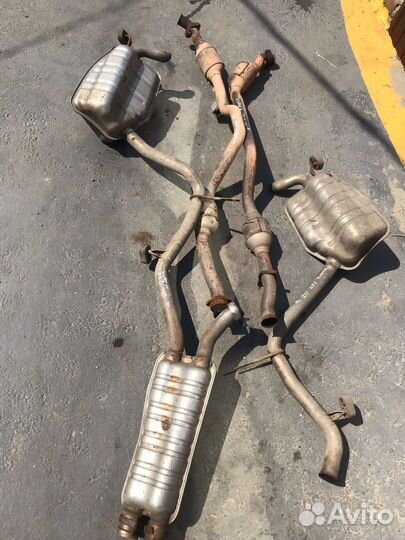 Выхлоп Mercedes Benz E w211