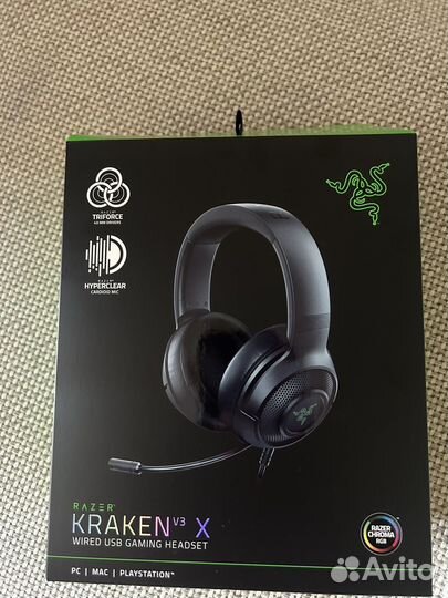 Игровые наушники Razer
