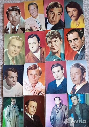 Фото открытки артистов СССР