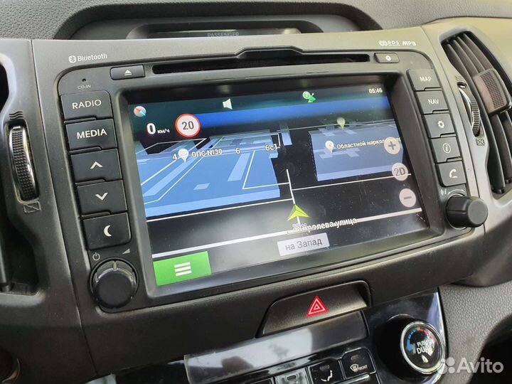 Продам штатную магнитолу от Kia Sportage 3