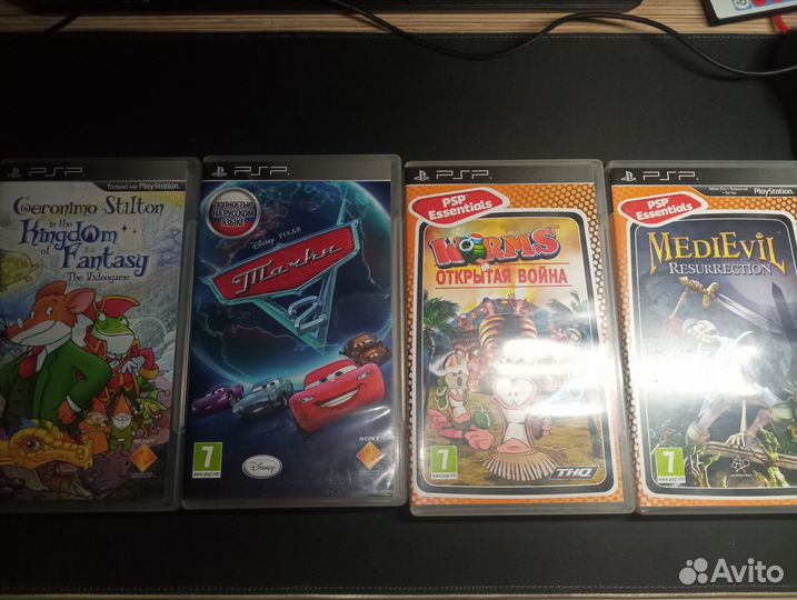 Sony PSP с играми оригинальными
